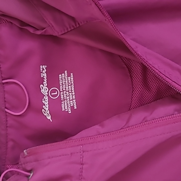 Womens Eddie Bauer Rain jacket - Picture 2 of 2